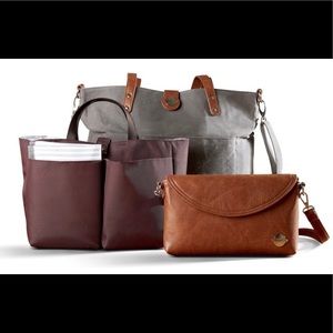Mom Kindness Carry-All Tote Trio/Diaper Bag